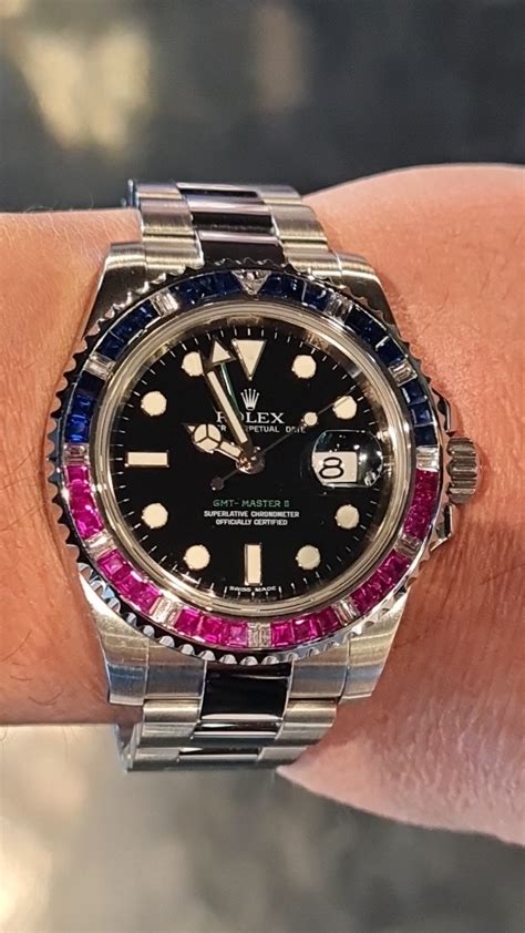 rolex gmt rubini e zaffiri prezzo|rolex gmt master 2 prezzo.